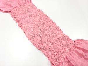 リサイクル　正絹　絞り帯揚げ